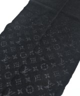 LOUIS VUITTON（ルイヴィトン）マフラー 黒 サイズ:- メンズ/2200623443088