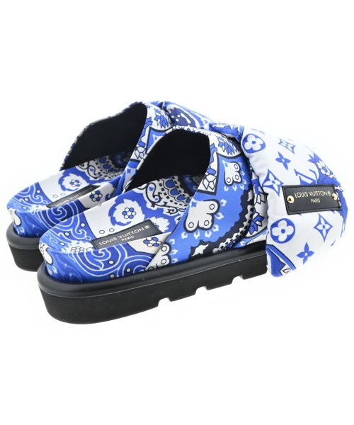 LOUIS VUITTON（ルイヴィトン）サンダル 青 サイズ:EU38(24.5cm位) レディース/2200623321270