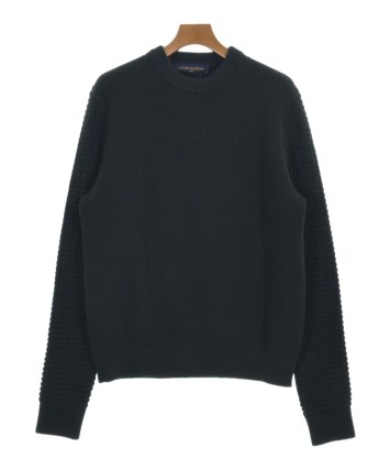 LOUIS VUITTON（ルイヴィトン）ニット・セーター 黒 サイズ:S メンズ