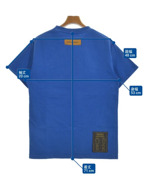 LOUIS VUITTON（ルイヴィトン）Tシャツ・カットソー 青 サイズ:S メンズ/2200624462132