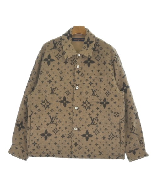 LOUIS VUITTON(ルイヴィトン)カジュアルシャツ ベージュ サイズ:48(L位)/2200625056033