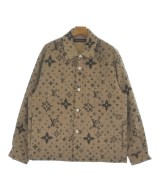 LOUIS VUITTON（ルイヴィトン）カジュアルシャツ ベージュ サイズ:48(L位) メンズ/2200625056033