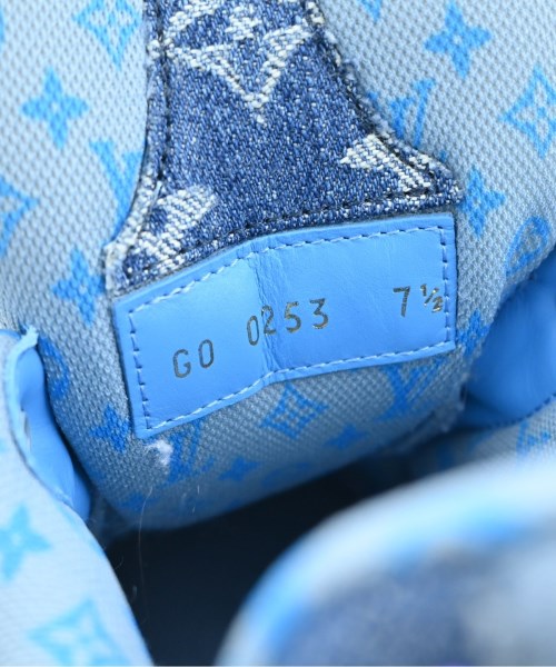 LOUIS VUITTON（ルイヴィトン）スニーカー 青 サイズ:UK7 1/2(26cm位) メンズ/2200625056040