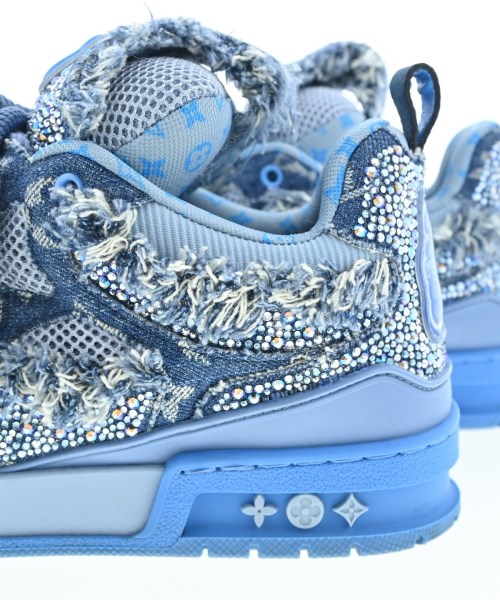 LOUIS VUITTON（ルイヴィトン）スニーカー 青 サイズ:UK7 1/2(26cm位) メンズ/2200625056040