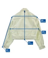LOUIS VUITTON（ルイヴィトン）デニムジャケット 白 サイズ:40(M位) レディース/2200626305024
