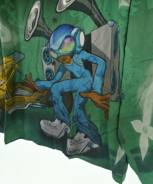 LOUIS VUITTON（ルイヴィトン）カジュアルシャツ 緑 サイズ:XS メンズ/2200626305093