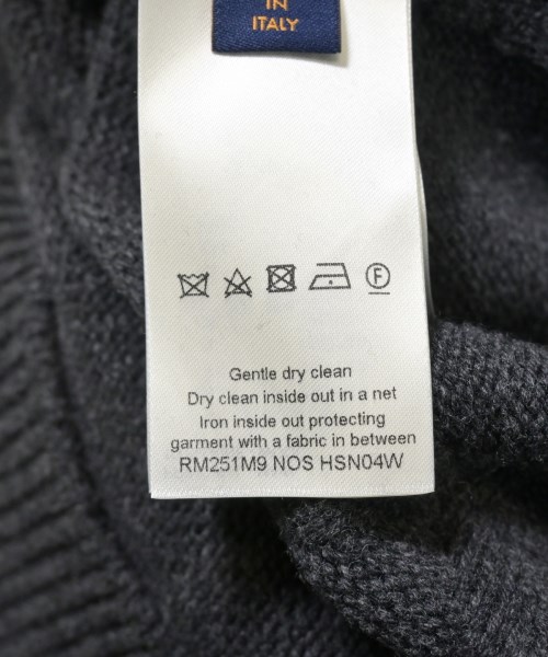 LOUIS VUITTON（ルイヴィトン）ニット・セーター グレー サイズ:XL メンズ/2200540941100