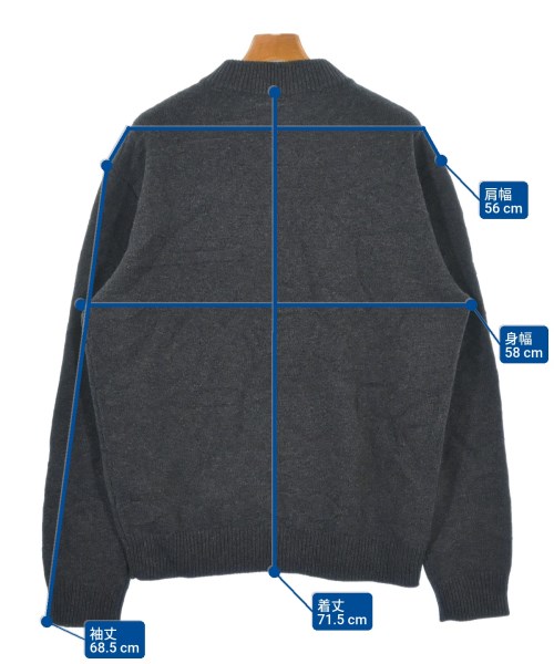 LOUIS VUITTON（ルイヴィトン）ニット・セーター グレー サイズ:XL メンズ/2200540941100