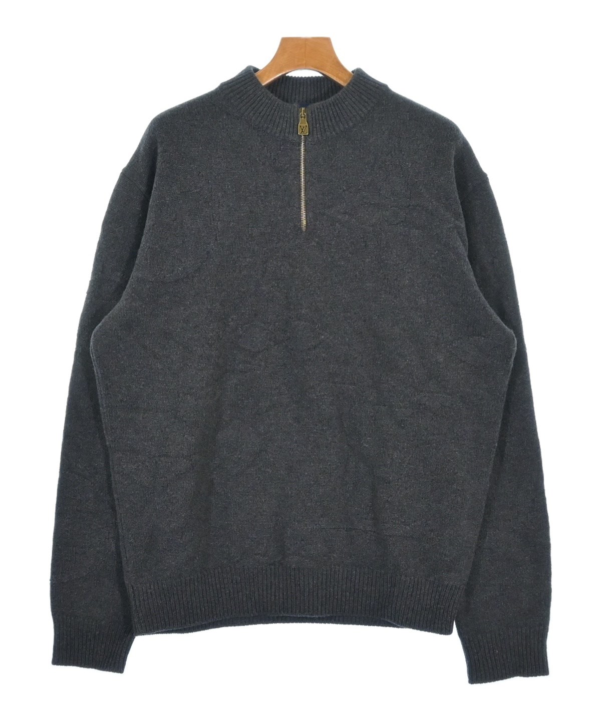 LOUIS VUITTON（ルイヴィトン）ニット・セーター グレー サイズ:XL