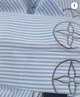 LOUIS VUITTON（ルイヴィトン）カジュアルシャツ 青 サイズ:M メンズ/2200627834066