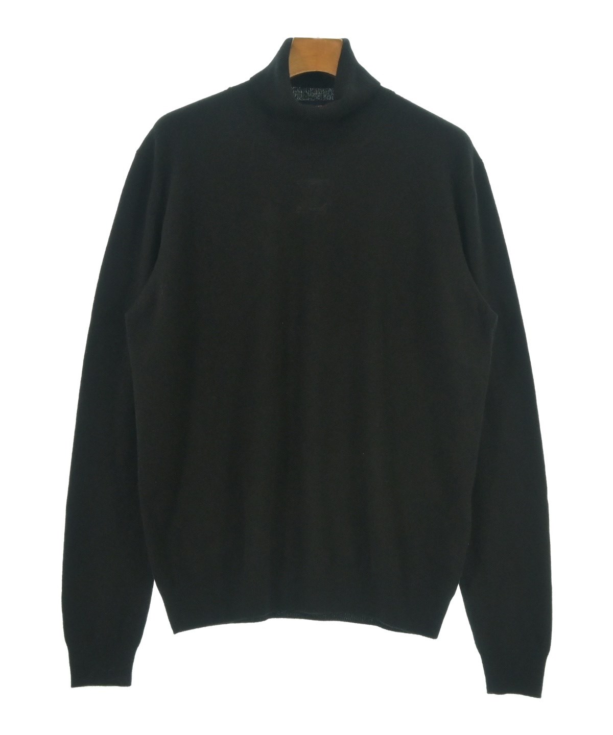 [古着][訳あり] LOUIS VUITTON/ルイヴィトン/長袖ニットポロ LOUIS VUITTON（ルイヴィトン）ニット・セーター 黒 サイズ:L メンズ