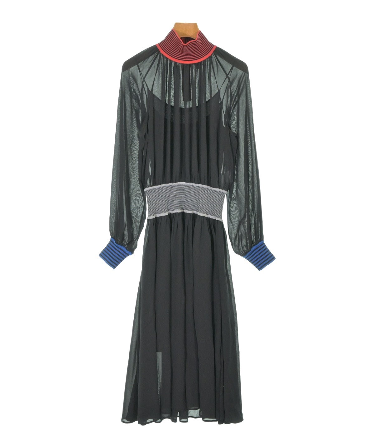 LOUIS VUITTON（ルイヴィトン）ワンピース 黒 サイズ:34(XXS位