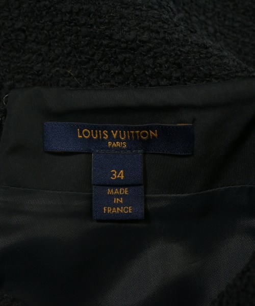 LOUIS VUITTON（ルイヴィトン）ひざ丈スカート 黒 サイズ:34(XXS位) レディース/2200625754212