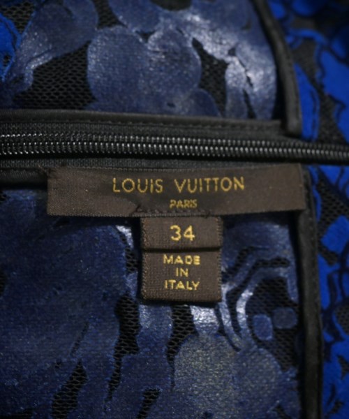 LOUIS VUITTON（ルイヴィトン）ワンピース 青 サイズ:34(XXS位) レディース/2200625754250