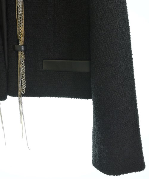 LOUIS VUITTON（ルイヴィトン）ノーカラージャケット 黒 サイズ:34(XXS位) レディース/2200625754298