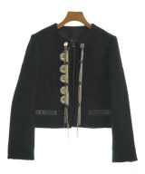 LOUIS VUITTON（ルイヴィトン）ノーカラージャケット 黒 サイズ:34(XXS位) レディース/2200625754298
