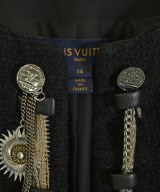 LOUIS VUITTON（ルイヴィトン）ノーカラージャケット 黒 サイズ:34(XXS位) レディース/2200625754298