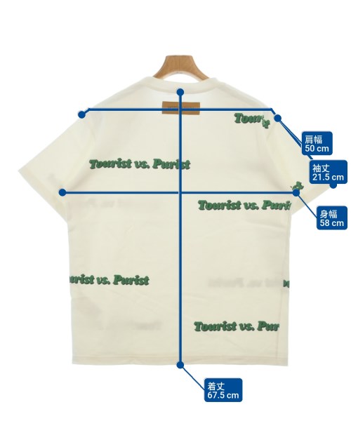 LOUIS VUITTON（ルイヴィトン）Tシャツ・カットソー 白 サイズ:L メンズ/2200628871107