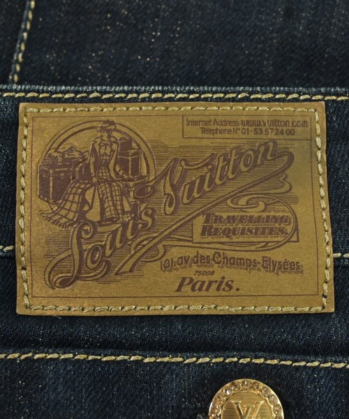 LOUIS VUITTON（ルイヴィトン）ミニスカート 紺 サイズ:34(XXS位) レディース/2200619171124