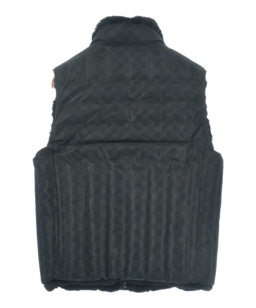 LOUIS VUITTON（ルイヴィトン）ダウンジャケット/ダウンベスト 黒 サイズ:48(L位) メンズ/2200619171247