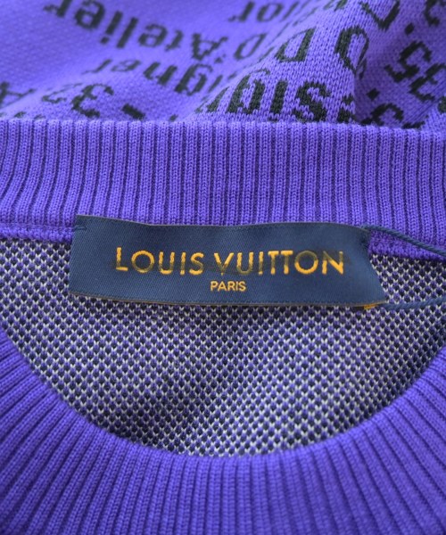 LOUIS VUITTON（ルイヴィトン）ニット・セーター 紫 サイズ:L メンズ/2200630180082