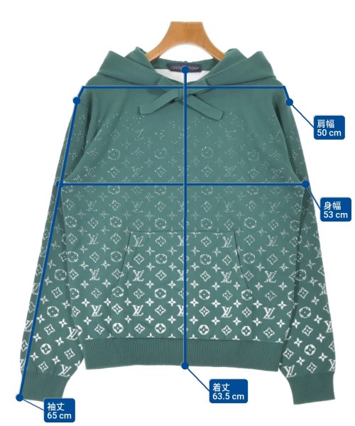 LOUIS VUITTON（ルイヴィトン）ニット・セーター 緑 サイズ:S メンズ/2200630440032