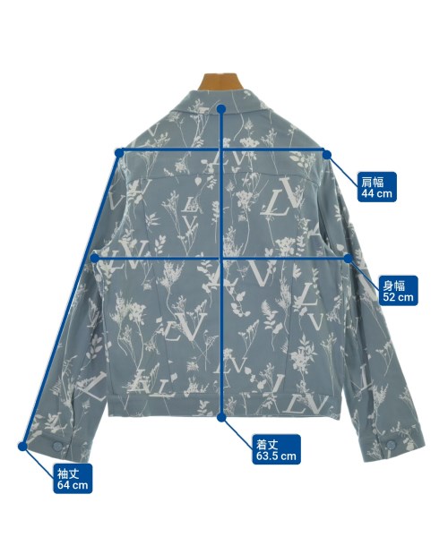 LOUIS VUITTON（ルイヴィトン）ブルゾン 青 サイズ:46(M位) メンズ/2200630440056