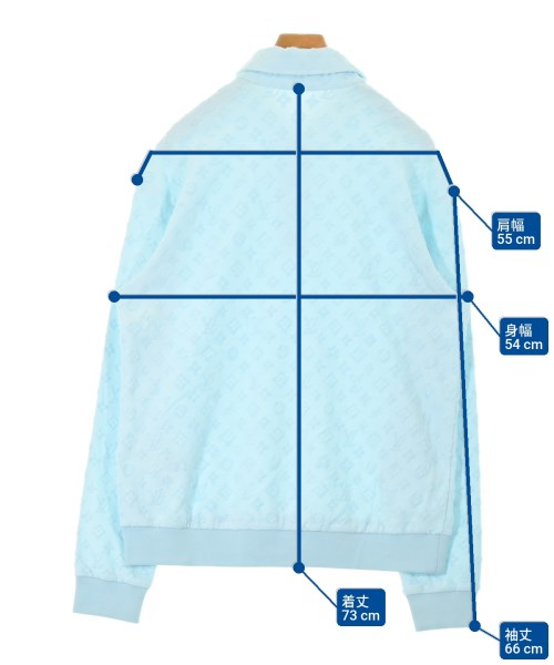 LOUIS VUITTON（ルイヴィトン）ポロシャツ 青 サイズ:M メンズ/2200630811047