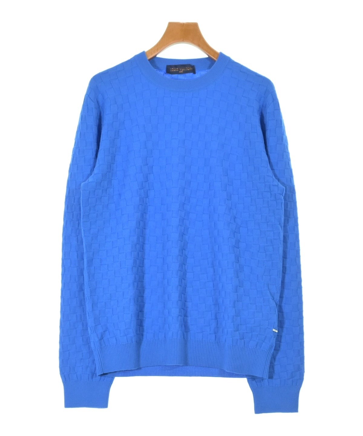 LOUIS VUITTON（ルイヴィトン）ニット・セーター 青 サイズ:XL メンズ