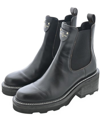 美品　Louis Vuitton ブーツ ブラック　サイズ38.5センチ LOUIS VUITTON（ルイヴィトン）ブーツ 黒 サイズ:EU38(24.5cm位