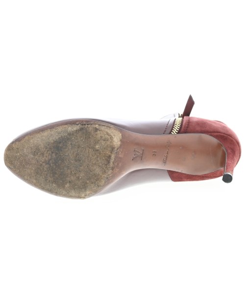 LOUIS VUITTON（ルイヴィトン）ブーティ 赤 サイズ:EU38(24.5cm位) レディース/2200623754504