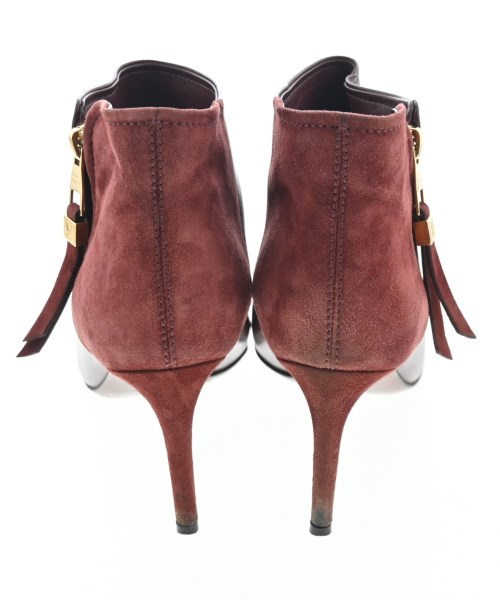 LOUIS VUITTON（ルイヴィトン）ブーティ 赤 サイズ:EU38(24.5cm位) レディース/2200623754504