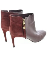 LOUIS VUITTON（ルイヴィトン）ブーティ 赤 サイズ:EU38(24.5cm位) レディース/2200623754504