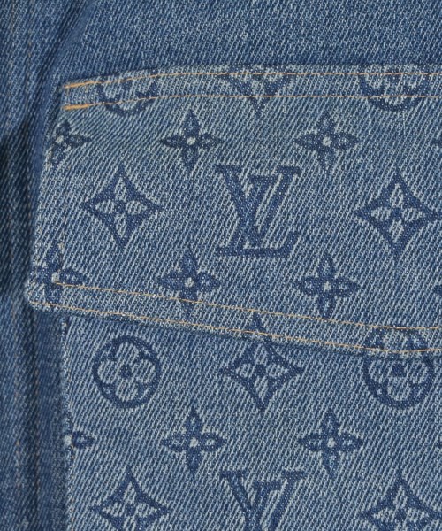 LOUIS VUITTON（ルイヴィトン）ダウンジャケット/ダウンベスト 青 サイズ:58(XXL位) メンズ/2200631525011