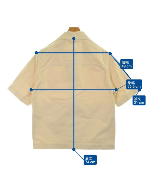 LOUIS VUITTON（ルイヴィトン）カジュアルシャツ 白 サイズ:S メンズ/2200631525028