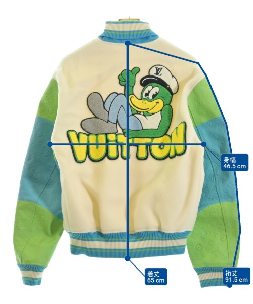 LOUIS VUITTON（ルイヴィトン）スタジャン 白 サイズ:46(M位) メンズ/2200630600030