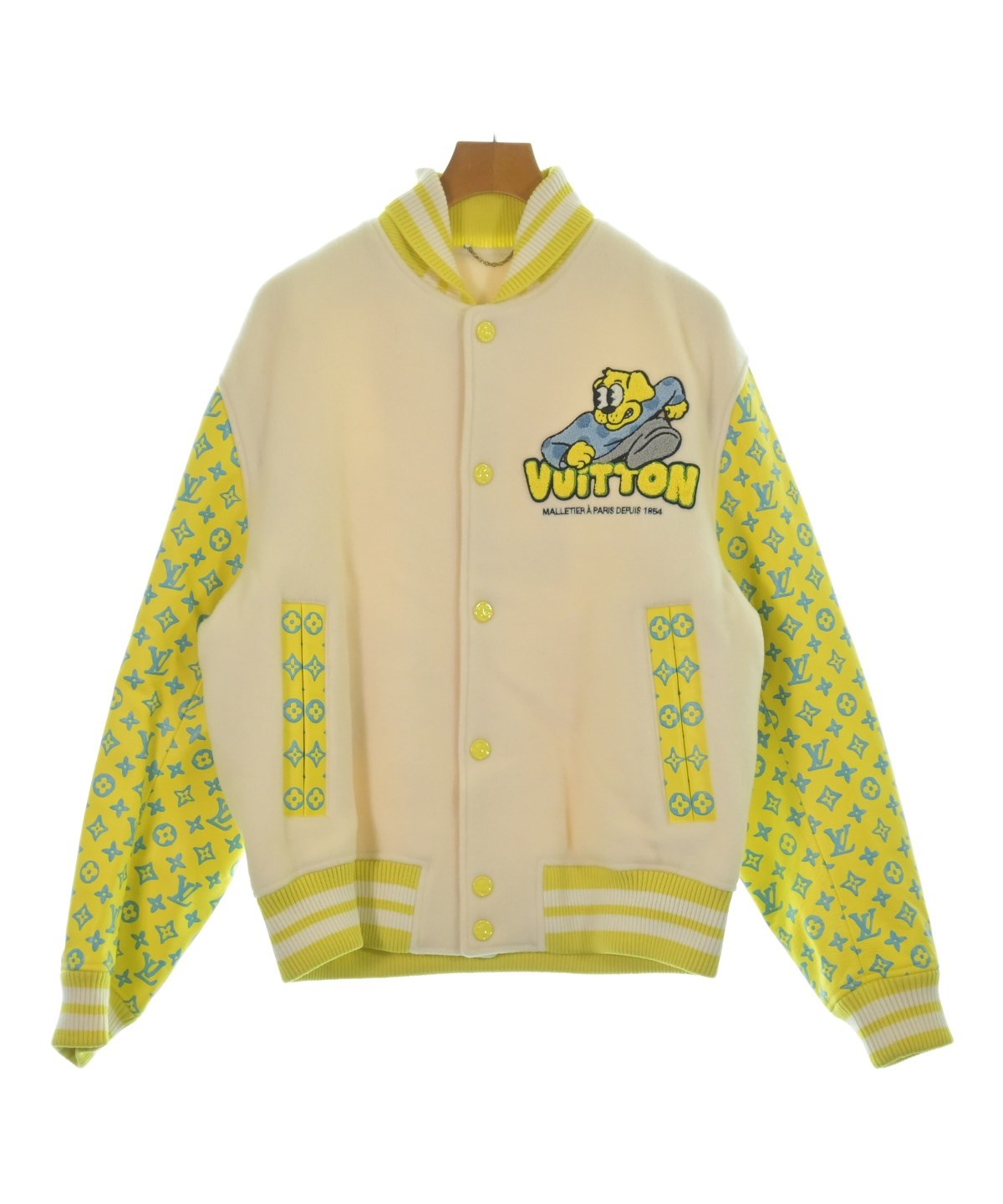 LOUIS VUITTON（ルイヴィトン）スタジャン 白 サイズ:50(XL位) メンズ 