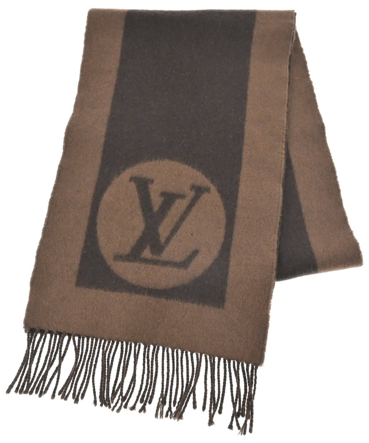 LOUIS VUITTON（ルイヴィトン）マフラー 茶 サイズ:- メンズ