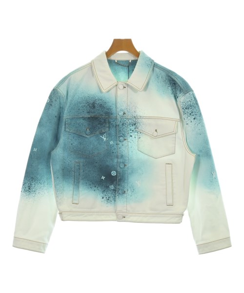 LOUIS VUITTON(ルイヴィトン)デニムジャケット 白 サイズ:48(L位)/2200632272037