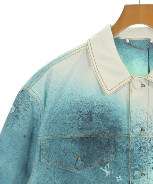 LOUIS VUITTON（ルイヴィトン）デニムジャケット 白 サイズ:48(L位) メンズ/2200632272037