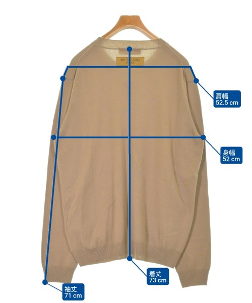 LOUIS VUITTON（ルイヴィトン）ニット・セーター ベージュ サイズ:XXL メンズ/2200632272075