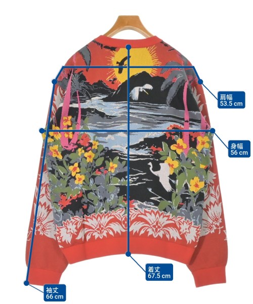 LOUIS VUITTON（ルイヴィトン）ニット・セーター 赤 サイズ:XL メンズ/2200632272082