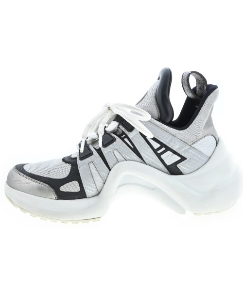 LOUIS VUITTON（ルイヴィトン）スニーカー グレー サイズ:EU38(24.5cm位) レディース/2200633185091