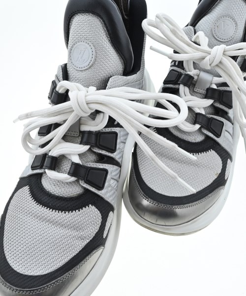 LOUIS VUITTON（ルイヴィトン）スニーカー グレー サイズ:EU38(24.5cm位) レディース/2200633185091