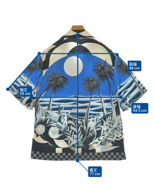 LOUIS VUITTON（ルイヴィトン）カジュアルシャツ 青 サイズ:M メンズ/2200633563059