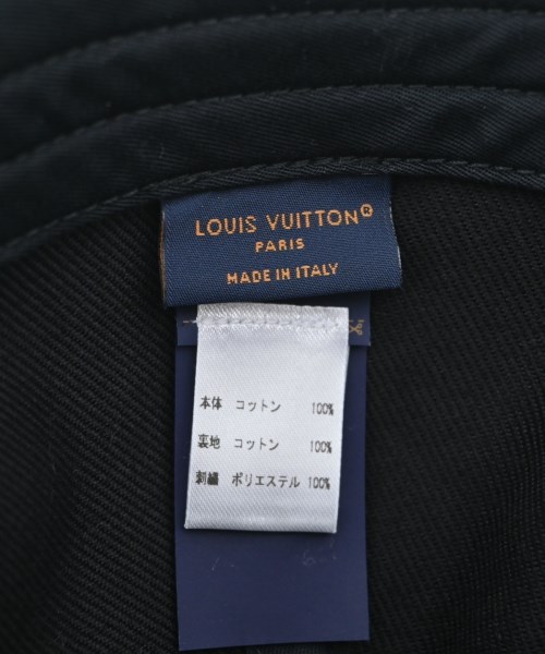 LOUIS VUITTON（ルイヴィトン）キャップ 黒 サイズ:- レディース/2200611819055