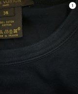 LOUIS VUITTON（ルイヴィトン）Tシャツ・カットソー 紺 サイズ:38(S位) レディース/2200600582069
