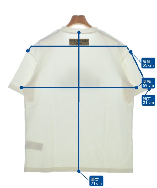 LOUIS VUITTON（ルイヴィトン）Tシャツ・カットソー 白 サイズ:L メンズ/2200615934044