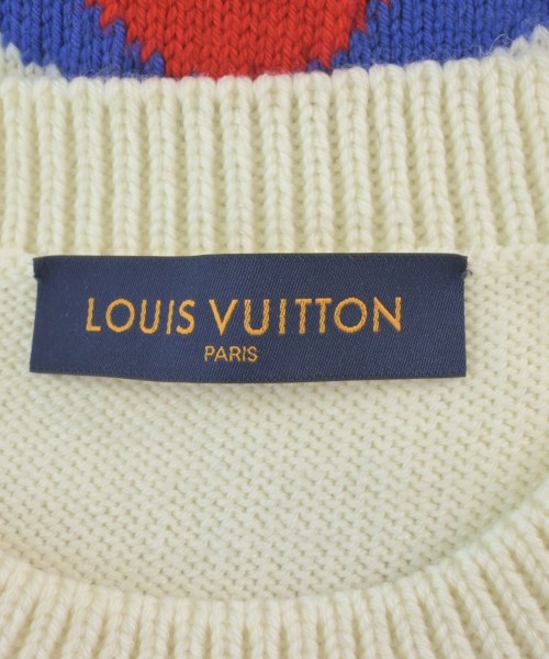 LOUIS VUITTON（ルイヴィトン）ニット・セーター 白 サイズ:L メンズ/2200617125013