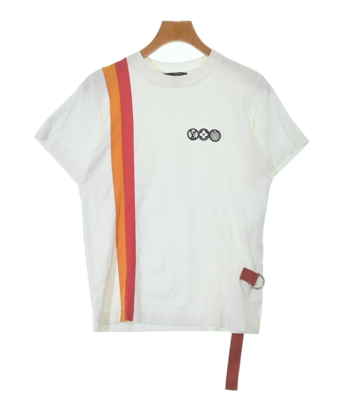試着のみ本日中価格LOUIS VUITTON Tシャツ ホワイト XS LOUIS VUITTON（ルイヴィトン）Tシャツ・カットソー 白 サイズ:M